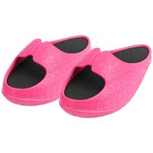 1 Paar Damen Hausschuhe, dehnbare Fitness Slides Schuhe, Damen EVA Abnehm-Sandalen, Schaukelsandalen