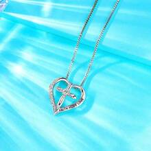 925 Sterling Silver Simple Lucky Good Luck Charm Wishbone Pendant Necklace For Women Chain 18 Inch