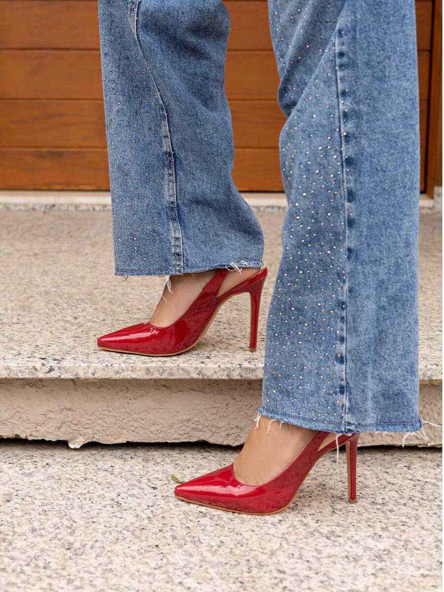 Women Pumps - Đỏ - Xem 1