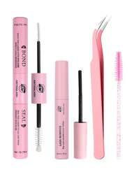 Bond And Seal, Remover, 10ml Individual Lashes Glue And Seal, Eyelashes Applicator, 2 In1 Cluster Bond And Seal,Eyelashes Brush, Glue For Cluster Lashes, Lashes Glue, Tweezers, Bond For Clusters, Lashes Bond & Seal,Eyelashes Glue, Lashes Clusters Tools,Eyelash Extension Tool,Lashes Tool Set