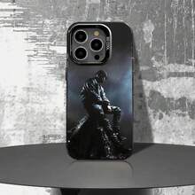 Funda de Teléfono Diamond Noir para 17,16,15,14,13,12,11,Pro,Max,Plus, W-Werenoi Cubierta Negra Mate a Prueba de Golpes - z5 - Ver 12