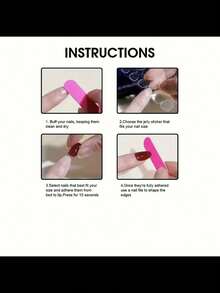 A Set Of 10 Pieces Of Pure Handcrafted Wearable Armor. Press-On False Nails Are Shiny. French Dual-Color Design. Sparkling With Rhinestones. Multiple Color Combinations. Fashionable And High-End. Personalized Graffiti. ,Halloween Nails. Christmas Gift. Valentine's Day Gift. Girls Can Reuse And Get A Gift Set With Tools.Pink Nails