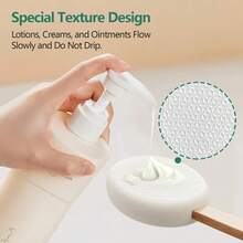 Back Lotion Applicator With 4 Replaceable Pads, Lotion Applicator For Back Self Elderly, Women, Sunscreen Applicator For Cream With 17" Curved Handle Easy To Target Back And Feet, White - White - View 3
