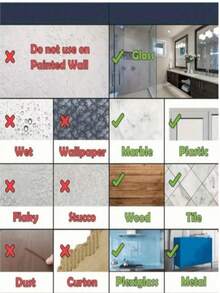 6/4/1pc Mop Holder Clips With Hooks, Multifunctional Mop And Broom Holder, Wall-Mounted Adhesive Broom Hanger, Removable Waterproof Non- Tool Storage Rack, Suitable For Home, Bathroom, Kitchen, Garden And Garage