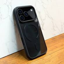 Nuova custodia per telefono con ricarica senza fili magnetica di lusso, compatibile con 17, 16, Pro Max, Air, Plus, 15, 14, 13, 12 Pro Max, 11, 17 Promax, 17 Pro, 17 Air, antiurto, paraurti morbido in TPU, cover posteriore trasparente