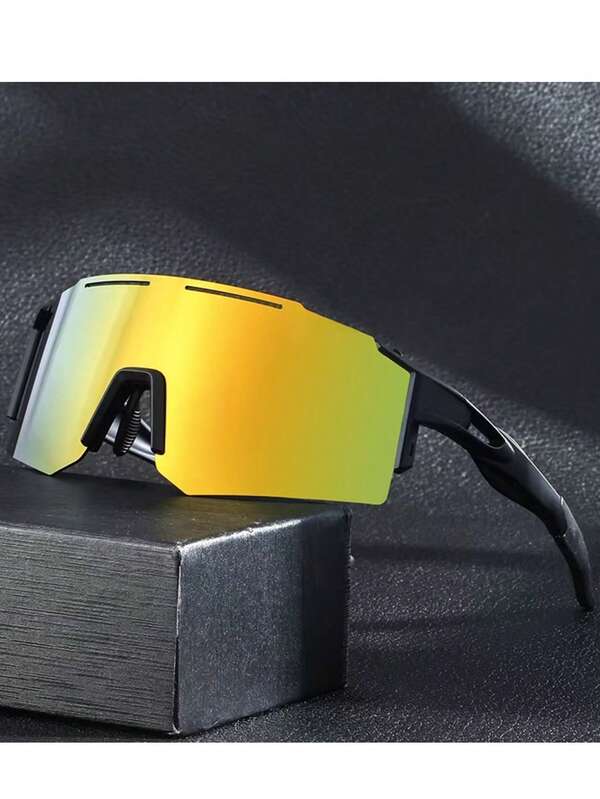 نظارة رياضية خارجية عصرية بدون إطار، مناسبة للتنزه في الجبال والقيادة والجري والصيد والتنزه، للارتداء اليومي، نظارة ملونة