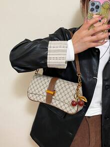 Dedoo 1个2026新款时尚手提包，牛仔风格托特包，2024新款高品质独特原创单肩斜挎包，适合旅行、约会、购物、办公穿着，送给女朋友的礼物 - 彩色 - 查看 3