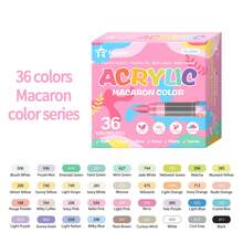 1pc Dual-Tip Acrylic Marker Pen, 24 Colors Student Art Professional Soft Brush Tip Painting Pens, Durable High-Quality Coloring Markers, Blendable Quick-Dry Filling Pens, Non-Bleed Graffiti Pens, Highlighters, Hand-Drawn Pens, Watercolor Pens, Holiday Card Painting Supplies - Soft Tip Marker Pen - View 11