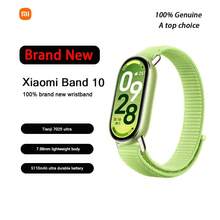 Xiaomi 全新小米手环10智能手环，专业运动健康监测，睡眠管理，心率血氧监测，持久耐力训练。小米手环10智能手环，专业运动健康监测，睡眠管理，心率血氧监测，持久耐力训练，仅支持英文和中文。 - 嫩芽綠 - 查看 3