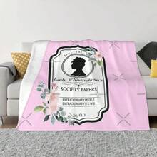 The Bridgerton - Lady Whistledown'S Home Bed Blankets Winter Blankets Blankets And Blankets Throw Blanket.Jpg - trắng - Xem 1