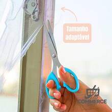 KIT 2 Adjustable Anti-Mosquito Screens Ideal For Windows 1.80m X 1.50m And 1.50m X 1.30m - 白色 - 查看 7