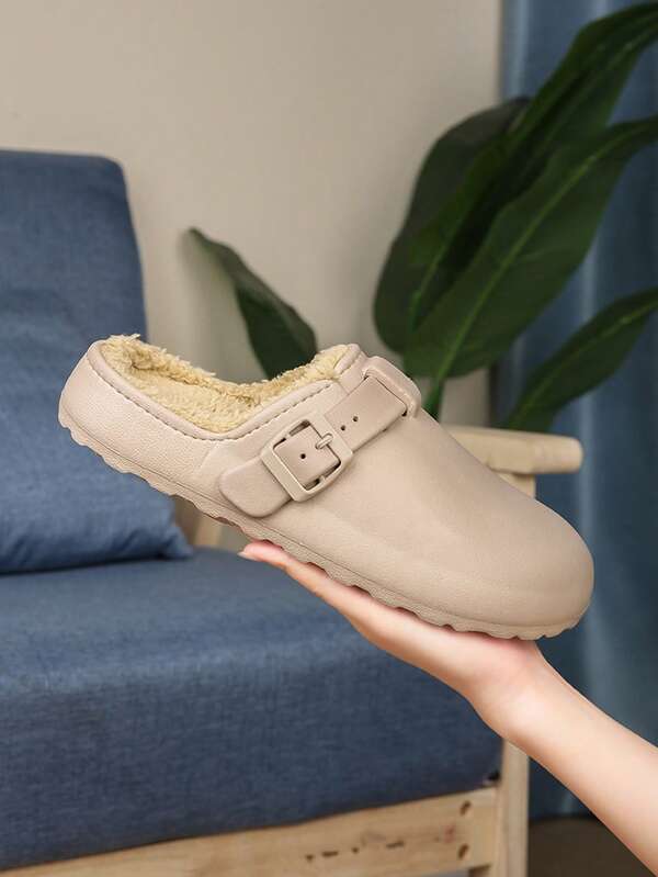 Modische Thermo-Hausschuhe für Damen, super warm, Slip-On, rutschfest, leicht, bequem für Zuhause, Büro, täglichen Lässig-Trag, geeignet für Weihnachten, Halloween, Neujahr