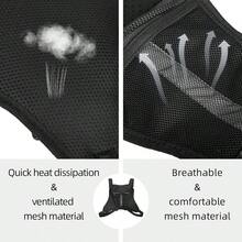 ZYDS Outdoor S Chest Bag For Men Water Reant Ligweig Running Vest EDC Chest Pack For Workou Hing Cycling - Brown - View 3