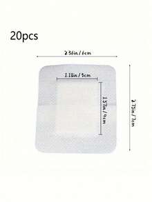 50/30/20/10 Pieces Of Adhesive Wound Dressings/Wound Dressings/Gauze Pads With Breathable Edge, Latex Bandage/Adhesive Wound Dressings