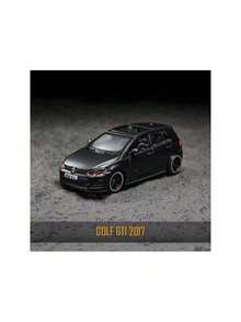 Burago 1:64 Scale Diecast Alloy Car Model Collection, Official Licensed Replica Of , , Cadillac, Chevrolet, Collectible Racing Car Toys, Birthday Gift For Men - Volkswagen Golf GTI-black - View 2