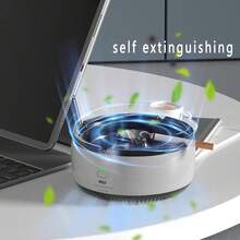 1pc, Intelligent Cigarette Ashtray Air Purifier, Immediately Removes Second-Hand Smoke And Tobacco Smell.