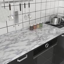 40cm*1000cm Papel Tapiz Autoadhesivo, Marmol Papel Tapiz, Antiincrustante Resistente al Agua y al Aceite Papel Pintado, Adecuado para Muebles y Cocina Salon Decoracion - 40An x 300L cm - Ver 7