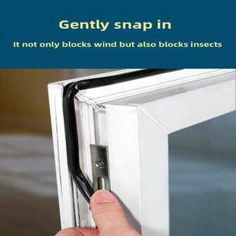 236.22 Inch Plastic Steel Window Weatherstrip, Windproof And Insulating Rubber Seal, Waterproof POK Type Leather Strip, Suitable For Casement Windows, Soft Insertion Design, Anti-Insect And Windproof