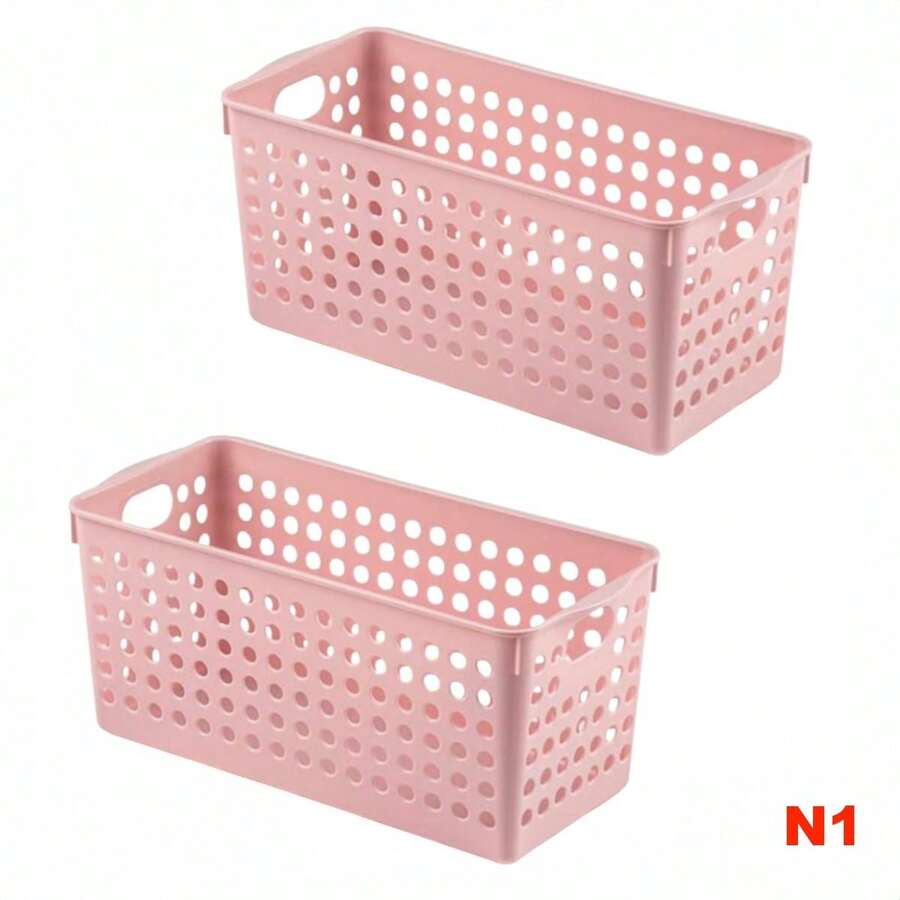 Storage Baskets - Pastellrosa - Übersicht 1