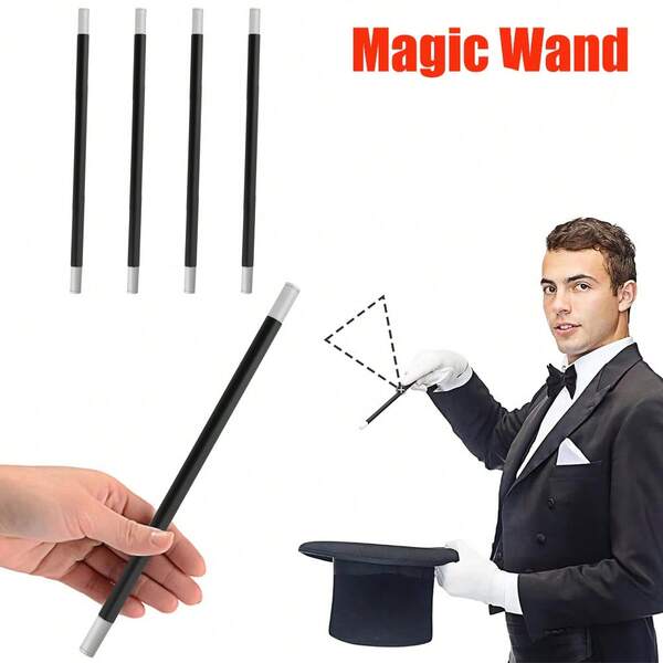 1/2/3/12pcs Plastic Magic Wand Spell Casting Stick For Wizard Witch Magician Costume, Party Favors, Birthday Games Kit, Christmas Favors,Prank Toys
