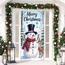 圣诞装饰横幅。节日装饰适用于圣诞主题派对装饰、门饰和花园装饰。 - 彩色 - 查看 4