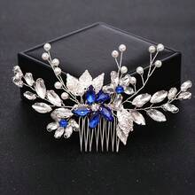 1pc Casual Elegant ABS Plastic Hair Comb, Suitable For Party, Wedding, Bride, All Seasons