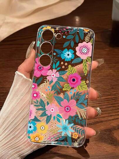 Una elegante funda para  con un vibrante estampado floral con mariposas moradas, apta para las series  16E/15/14/13/12/11/PRO/PLUS/PROMAX/MINI. También es compatible con las series  S/A/M/NOTE,  S/G/EDGE/E, Transsion SPARK/HANTOM/CAMON/INFINIX, las series Honor 400/Play/X/MAGIC, y los modelos de las series  14/Redmi/POCO/NOTE/K/A. Transparente, sencilla, elegante y duradera, fabricada con material TPU protector. Perfecta para San Valentín, Halloween, Navidad y otras ocasiones festivas: una opción ideal para uso personal o para regalar.