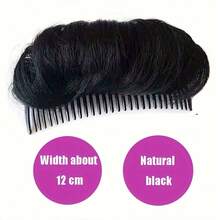 Synthetic Hair Invisible Bangs Pad High Straight Hair Up Comb False Hair Accessories Natural Hair Extension For Women Wig