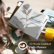 SelfCare Journal Wellness And Daily Reflection Notebook Gratitude Journal Guided Journal For Women Self Care Planner Mental Health Journal With Mood Tracker A5 Size Pink - 粉色 - 查看 2