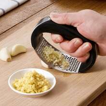 Stainless Steel Garlic Press Thickened Garlic Clamp Garlic Press Household Garlic Mortar Garlic Mortar Kitchen