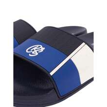 Crosshatch Mens Rentrays Sliders (Blue) - 50% EVA/50% Synthetic - (BG1445) - Blue - View 3