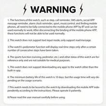 1,83 Zoll neue kabellose Sport-Smartwatch mit großer Kapazität, das ultimative Design für Entdecker, IP68 wasserdicht, Schwerkrafterkennung, Schrittzähler, Zeigerhebebildschirm, magnetische Aufladung, geeignet für Sport, schönes und modisches Geschenk für Freunde