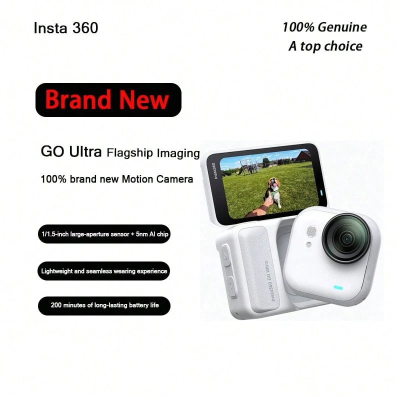 数码相机、360度全景Vlog相机、运动相机、Vlog专用相机 - 靈動白 - 查看 1