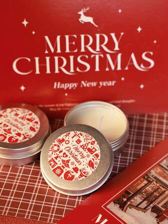 1/10/ Pcs Christmas Gifts, Holiday Gifts, Stocking Stuffers, Coworker Gifts, Holiday Gifts, Christmas Party Gifts, Candle Jar Christmas Gifts DIY Handmade Scented Candle Ins Home Bedroom Decoration With Hand Gift Scented CandleFunny Christmas Gifts For Friend,Home Decor, Room Decor,Weddings Decor, Tabletop Decor, Aromatherapy Gift