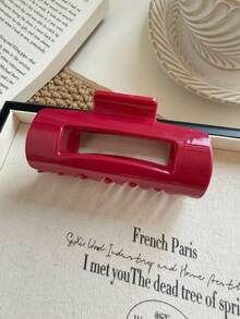 2026新款柔软硅胶发爪夹，高端防脱落耐用发夹，方形柔软爪夹，女士适用，弹性爪夹适合浓密头发，轻巧舒适，特殊柔软发夹，适合各种场合，冬季发饰 - 彩色 - 查看 11