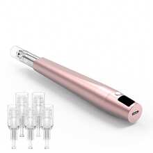 5-In-1 Microcrystaline Skin Care Roller, With 5 Replaceable Nano Heads, Facial Skin Care Tool
