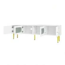 Television Stands & Entertainment Centers - White + Particle Board + 70-79 Inches - View 11