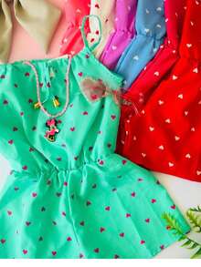 Krica Kids - Macaquinho Coração Charmoso