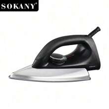 SOKANY 11010 Electric Iron, Clothing Wrinkle Remover, 1500W High Power, Fast Heating, Multi-Temperature Control, Free Switching. LED Display Screen, Easy Adjustment. Ceramic Soleplate, Easily Ironing Collars, Buttons And Other Small Areas. Suitable For Home Use And An Ideal Choice For Business Professionals. - EU F Type Plug(220-240V) - View 8