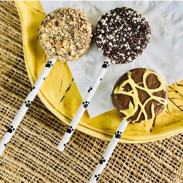 Paw Print Paper Straws(25 Pcs), Black Animal Dog Cat Kitty Puppy Doggy Party Drinking Straws, Cute Fun Kawaii Kids Baby Shower Birthday Disposable Bar Cake Pop Sticks