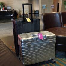 Luggage Tags - 4 Pack Colorful Tags Luggage And Suitcases - Tím, Hồng, San hô & Vàng - Xem 9