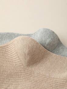 5 双女士中筒袜，温暖柔软休闲运动蝴蝶结新颖女士袜子，休闲秋/春袜 - 彩色 - 查看 6