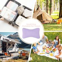 vocheer - almohada de viaje de 11 x pulgadas, almohadas pequeñas para dormir, almohadas pequeñas para cuello, muñeca, lumbar y rodilla, almohada de mascotas, algodón, fundaíble, lavable a - Caqui - Ver 5