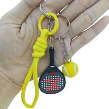 2025 Model Nox Racket Keychain, Mini Racket Shaped, Unisex, Suitable As Bag Accessory, For Car, Wallet And Backpack, Great Holiday Gift