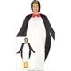 Fiestas Guirca Fantasia de Pinguim para Adultos para Festas e Celebrações, Fantasia de Pinguim com Capucho, Fantasia de Animal Divertida e Confortável para Animar Eventos, Disponível em Vários Tamanhos - Multicolorido - Ver 2