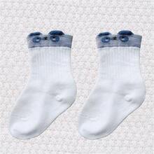 透气吸汗 10 双装中筒袜 - 涤纶混纺，可爱时尚，四季皆宜 - 彩色 - 查看 7