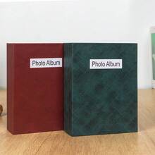 Das 6-Zoll-Klassik-Fotoalbum kann 100 Fotos für Reiseerinnerungen, Familienerinnerungen und Sammlungen aufnehmen