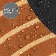 Mid Century Modern Extra Long Shower Curtain, Boho Neutral Minimalist Brown And Beige Abstract Arch Machine Washable Waterproof Fabric For Bathroom Decor Bathtub With 12 Hooks 72Wx78H{"Color_name":"BrownandBeige","Size_name":"72\"Wx78\"L(Packof1)"} - Nhiều màu2 - Xem 6