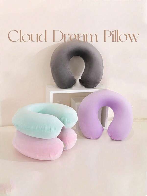 Simple Foldable Travel Pillow, Lightweight Portable Travel Accessories For Car Airplane Sea, Travel Pillow - First Neck Pillow With An Arm-Sling! Supports The Head, Body, And Arms, Providing The Leaning Support. Perfectly Balanced Sleep System Anywhere!