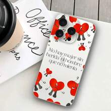 Funda transparente para teléfono Maluma "Yo Perreo Sola" compatible con iPhone 16/15/11/13/14 Pro Max Plus/X/Xr/Xs Max/12mini - Funda clara compatible con 17 Case, 17 Pro Case, 17 Pro Max Case - Z7 - Ver 4